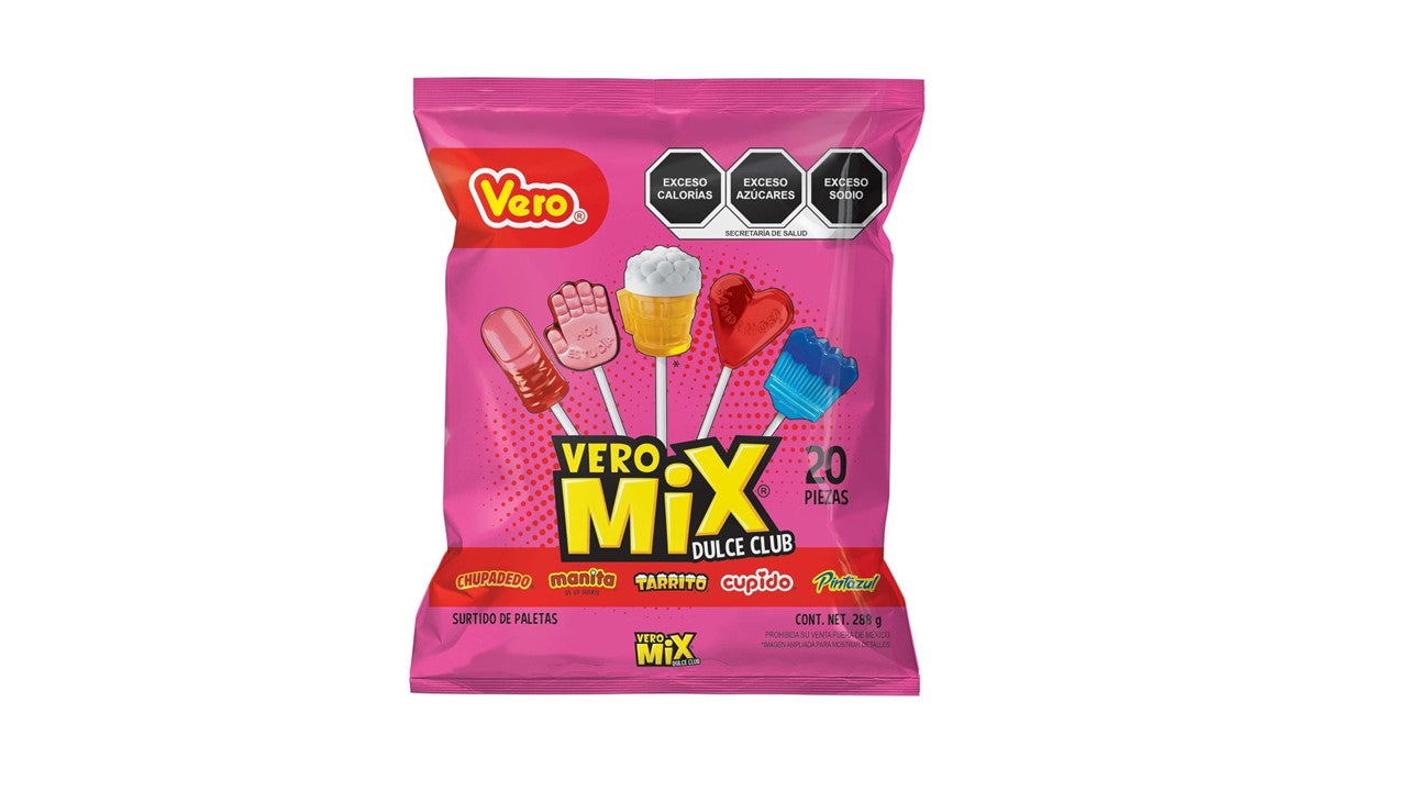 Paletas Vero Mix Dulce