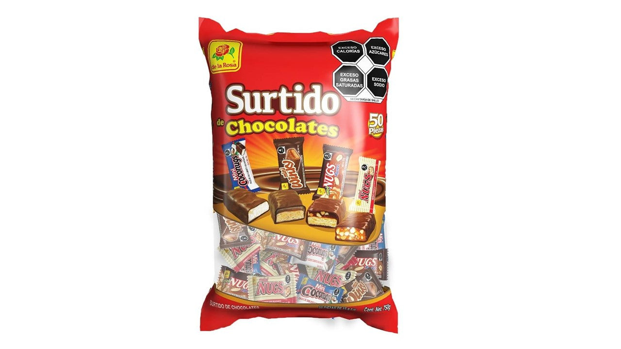 Surtido chocolates minis de la rosa