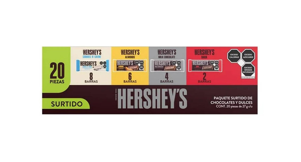 Hershey's Surtido en Barra